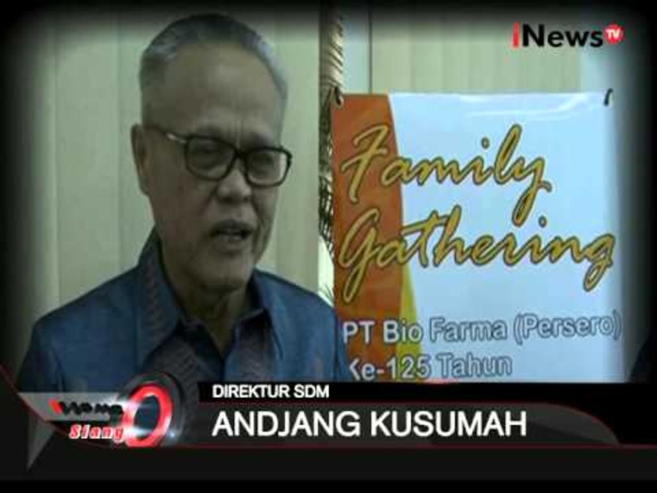 PT. Bio Farma Gelar Kesenian Dan Kebudayaan Sunda Diultah Yang Ke 125 - iNews Siang 09/09