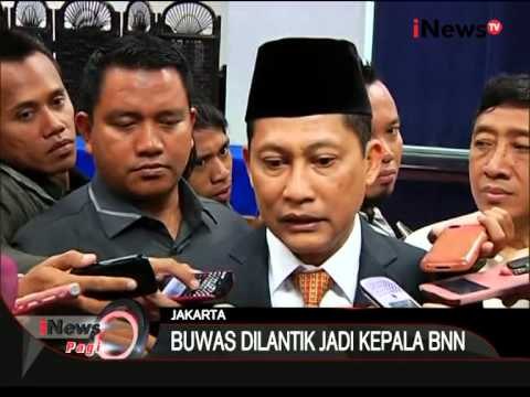 Pelantikan Budiwaseso Sebagai Kepala BNN Tidak Dihadiri Presiden Jokowi - iNews Pagi 09/09