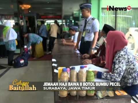 Seorang Jemaah Haji Bawa 8 Botol Bumbu Pecel - iNews Pagi 10/09