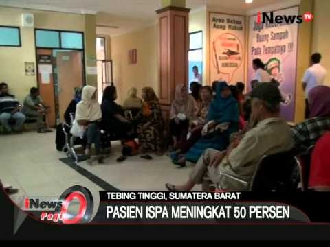 Dampak Kabut Asap, Pasien Ispa Antre Di Rumah Sakit Tebing Tinggi - iNews Pagi 11/09