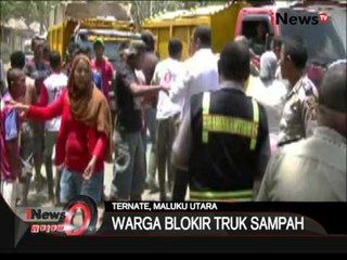 Warga Ternate Bentrok Dengan Sopir Truk Sampah, Atas Sengketa Tapal Batas TPA - iNews Malam 10/09