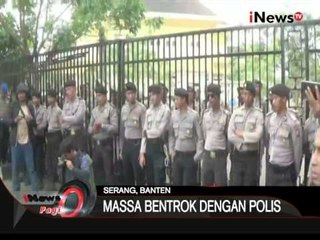 Demo Anti Rano Karno Berlangsung Ricuh - iNews Pagi 11/09