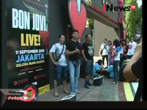 HEBOH!!! Jelang Konser Bon Jovi Di GBK - iNews Petang 11/09