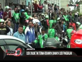 Perseteruan Ojek Online VS Ojek Pangkalan, Ojek Online Lakukan Sweeping - iNews Petang 11/09