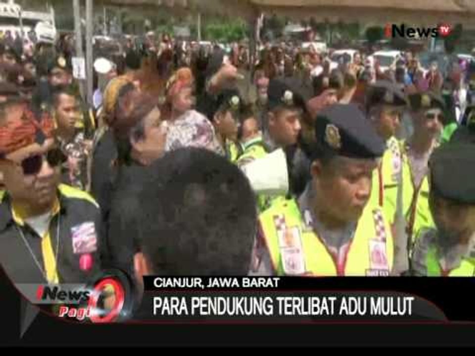 Deklarasi Kampanye Damai Diwarnai Kericuhan Di Cianjur, Jabar - iNews Pagi 14/09