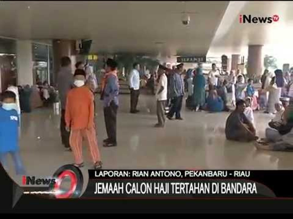 Live Report : Bandara Sultan Syarif Kasim, Tidak Beroperasi Akibat Kabut Asap - iNews Petang 11/09