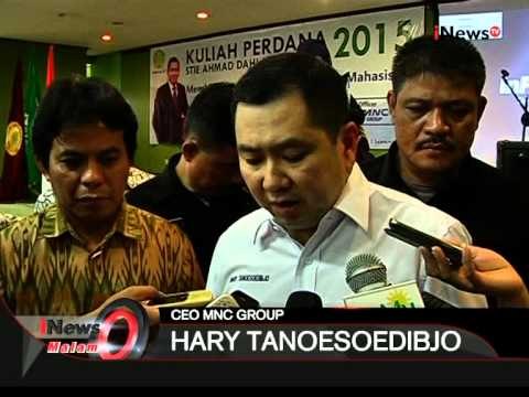 Hary Tanoesudibjo Tularkan Semangat Wirausaha - iNews Malam 13/09
