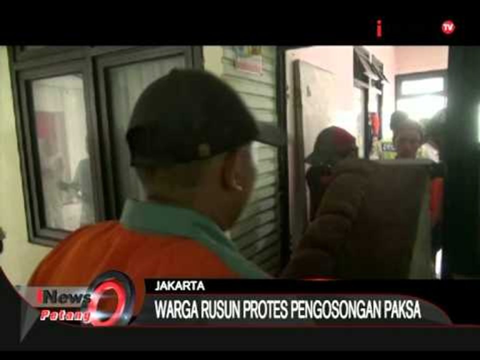 Warga Rusun Protes Pengosongan Paksa - iNews Petang 10/09