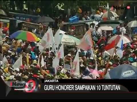 Inilah 10 Tuntutan Guru Honorer Dalam Demo Hari Ini - iNews Siang 15/09