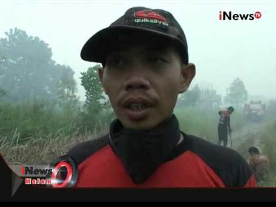 Kebakaran Hutan Nyaris Menyambar 4 Rumah Warga Di Palangkaraya, Kalteng - iNews Malam 14/09