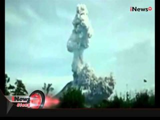 Gunung Sinabung Kembali Erupsi, Luncuran Awan Panas 4000 Meter -  iNews Siang 15/09
