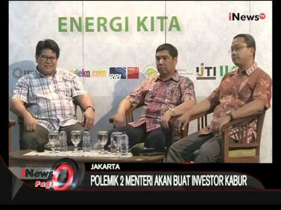 Kisruh Proyek Listrik 35 Ribu Megawatt, Dikhawatirkan Buat Investor Asing Kabur - iNews Pagi 15/09