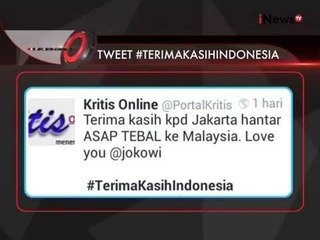 Kabut Asap Di Negara Tetangga, Sindiran Dicuitkan Dengan #TerimaKasihIndonesia - iNews Malam 16/09