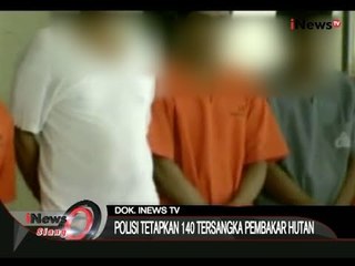 Mabes Polri Tetapkan 140 Tersangka Pelaku Pembakar Hutan - iNews Siang 17/09