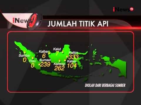Kebakaran Lahan, Jumlah Titik Api Masih Banyak - iNews Pagi 0910