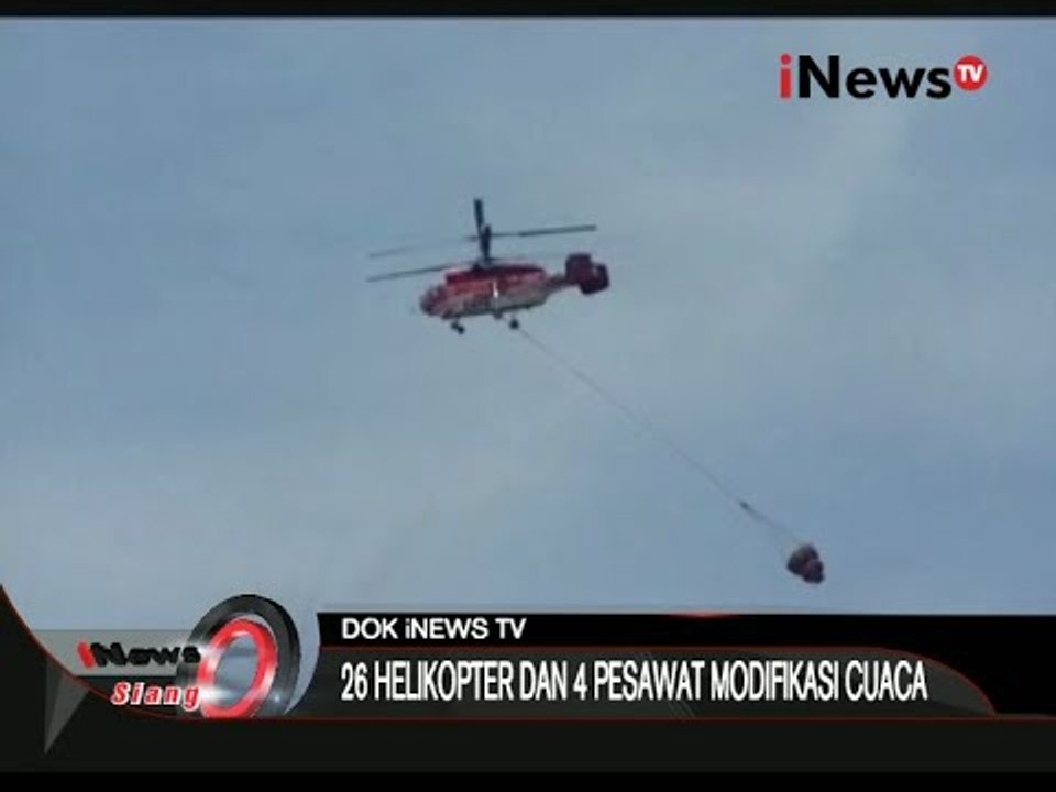 Pemerintah Mendapat Bantuan 3 Pesawat Pengangkut Air Untuk Penanganan Kabut Asap - iNews Siang 09/10