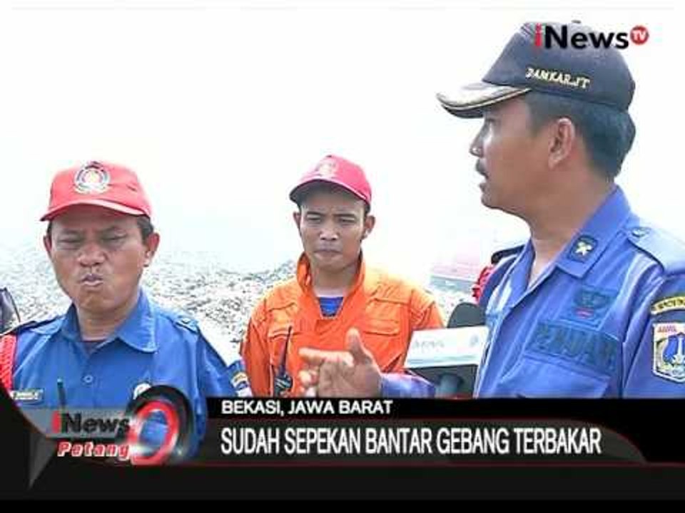 Kebakaran Di TPU Bantar Gebang Belum Padam Selama 1 Minggu - iNews Petang 17/09