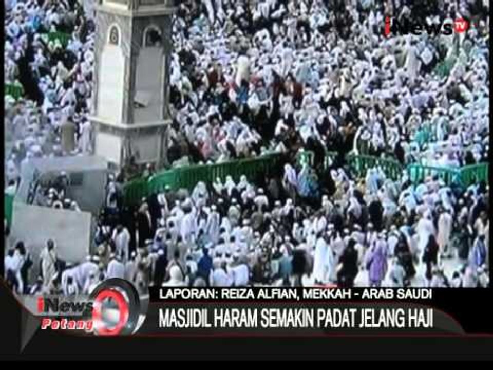 Live Report: Jelang Wukuf, Jamaah Haji Padati Masjidil Haram - iNews Petang 17/09