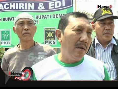 APK Di Pasang Asal-Asalan, Timses Sejumlah Pasangan Protes Di Demak, Jateng - iNews Pagi 17/09