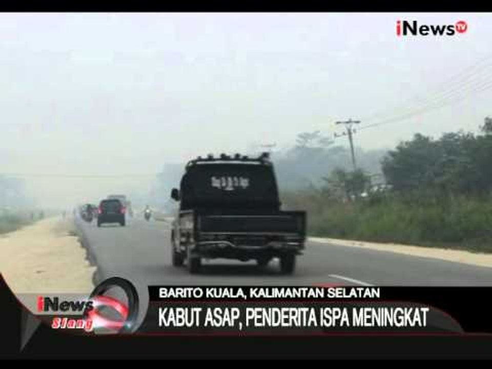 Korban Akibat Kabut Asap Terus Meningkat Dalam 2 Bulan Terakhir - iNews Siang 18/09