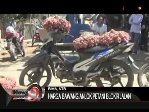 Kecewa Dengan Anjloknya Harga Bawang, Petani Blokir Jalan Di Bima, NTB - iNews Malam 17/09