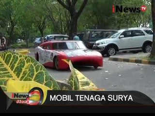 Canggih !!! Mobil Tenaga Surya Karya Mahasiswa ITS - iNews Siang 17/09