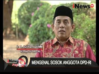 Yuk !!! Mengenal Sosok Anggota DPD-RI Dapil Jawa Barat - iNews Pagi 21/09