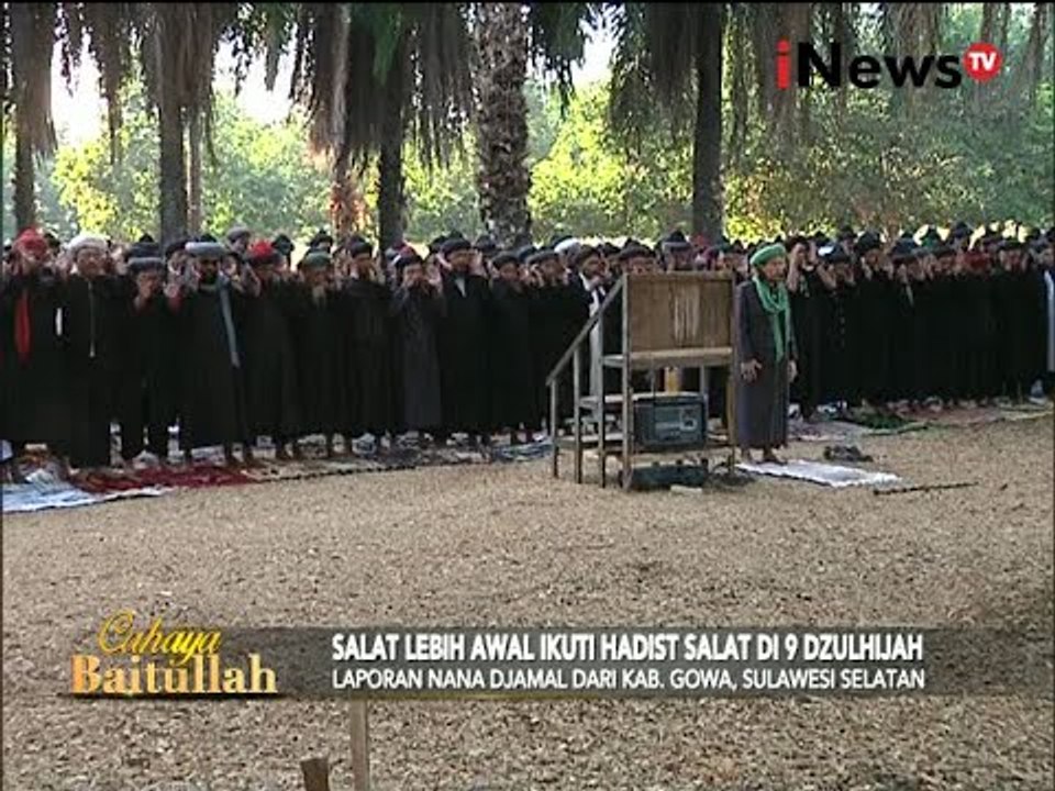Live Report: Jemaah An-Nadzir Salat Idul Adha Hari Ini - iNews Pagi 22/09