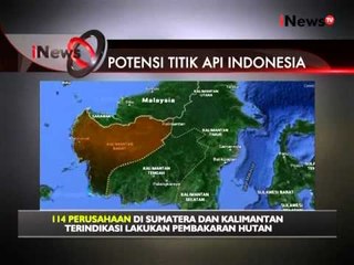BMKG Cacat 2100 Titik Api Di Indonesia, Terbanyak Berada Di Kalimantan - iNews Petang 22/09