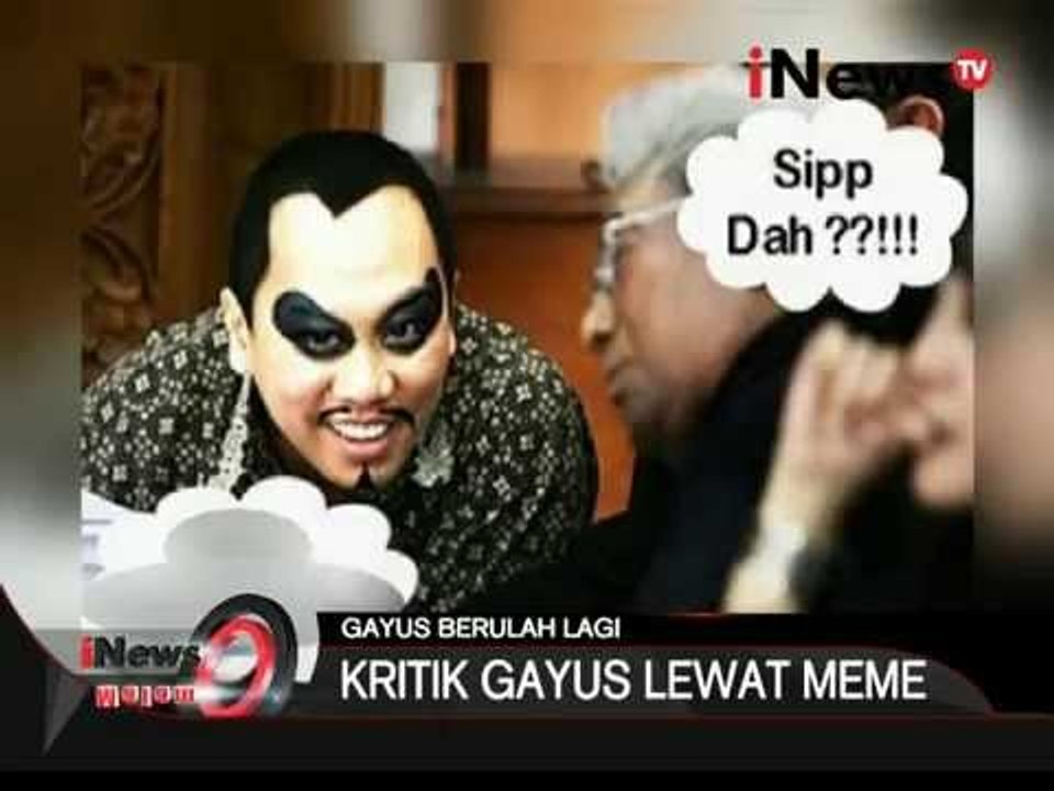 Kocak !!! Inilah Kritikan Gayus Lewat Meme - iNews Malam 22/09