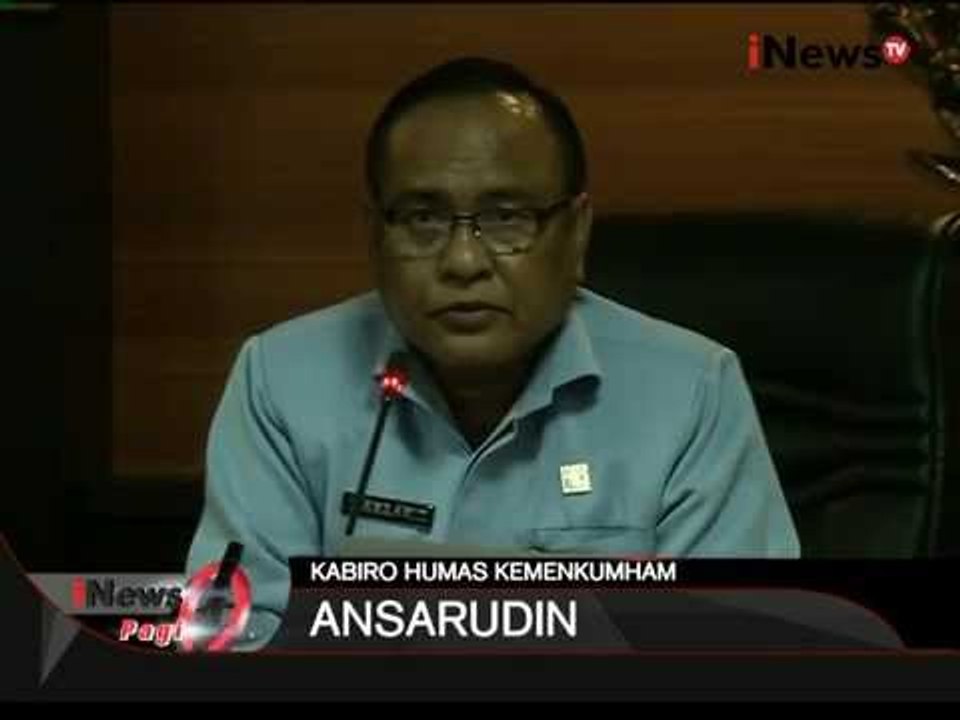 Pernyataan Kementrian Hukum Dan HAM Terkait Foto Gayus Di Rumah Makan - iNews Pagi 23/09