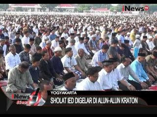 Gubernur DIY Sultan Hamengkubuwono Lebaran Idul Adha Ikut Pemerintah - iNews Siang 23/09