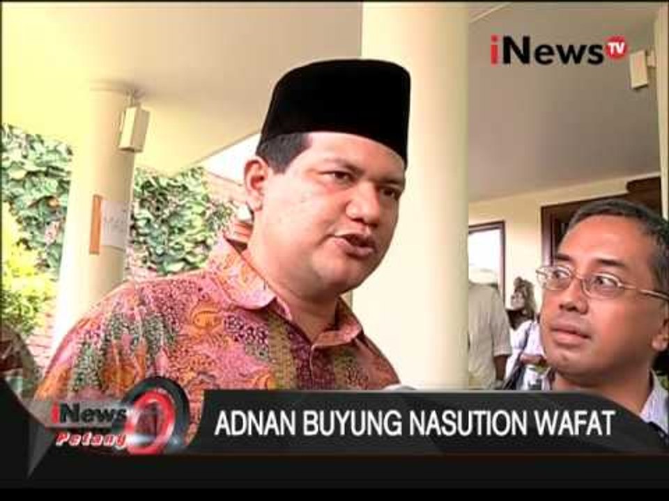 Sosok Adnan Buyung Dimata Para Sahabatnya - iNews Petang 23/09