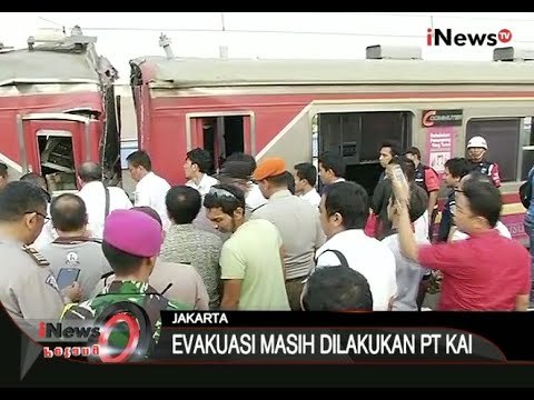 Kecelakaan KRL Kembali Terjadi, Kereta Berhenti Ditabrak Kereta - iNews Petang 23/09