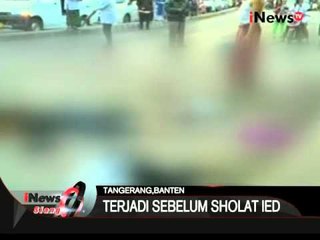 Kecelakaan Maut, Truk Box Tabrak Beberapa Motor Sesaat Sebelum Shalat Idul Adha - iNews Siang 24/09