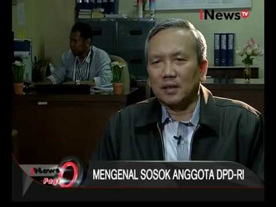 Mengenal Anggota DPD-RI: Bambang Sadono,  Komisi IV - iNews Pagi 28/09