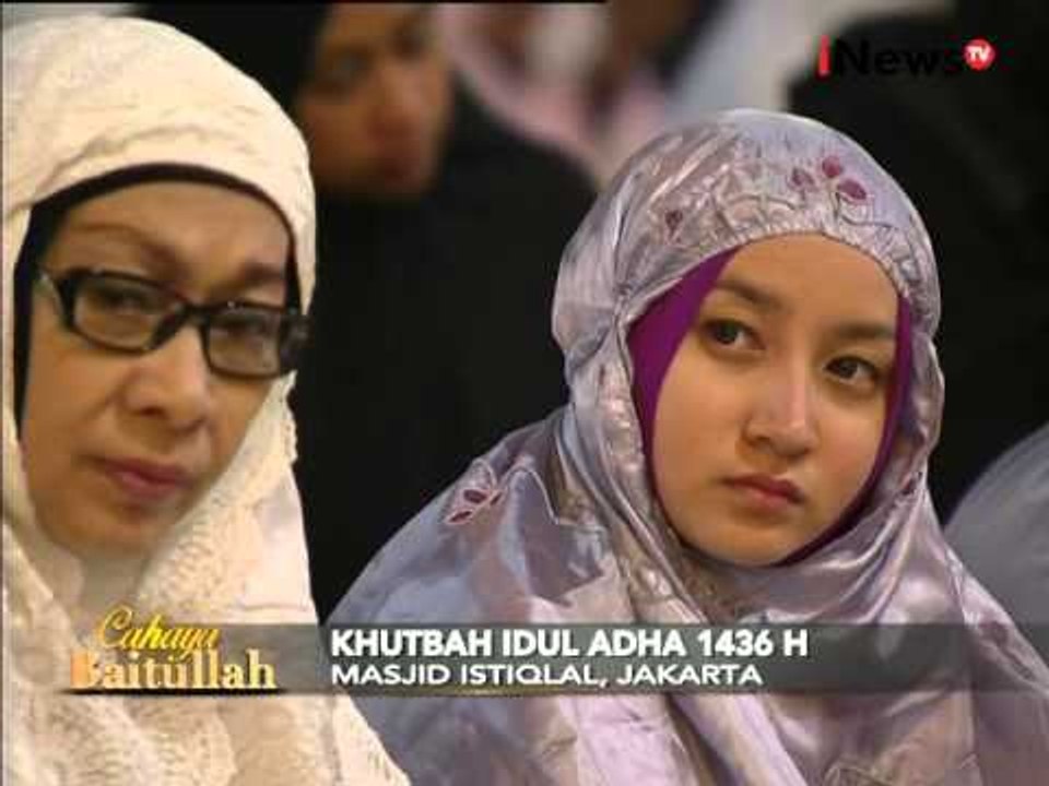 Khutbah Idul Adha 1436 H Di Masjid Istiqlal Jakarta - iNews Pagi 24/09