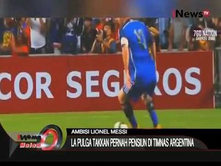 Download Video: La Pulga Tidak Akan Pernah Pensiun Di Timnas Argentina - iNews Malam 28/09