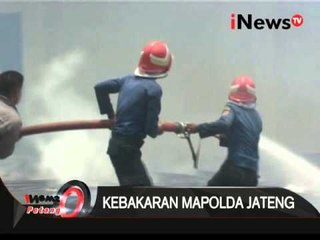 Live Report: Ranoem Kurnia Salim, Kebakaran Mapolda Jateng - iNews Petang 30/09