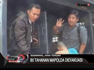 Kebakaran Mapolda Jateng, 90 Tahanan Dievakuasi - iNews Malam 30/09