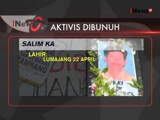 Inilah Beberapa Aktivis Indonesia Yang Terbunuh - iNews Siang 02/10