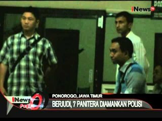 Berjudi, 7 Panitera Diamankan Polisi Di Ponorogo, Jatim - iNews Pagi 02/10