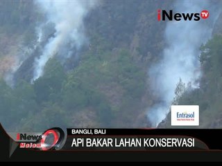 Hutan Konservasi Kebakaran Diduga Kelalaian Warga - iNews Malam 04/10