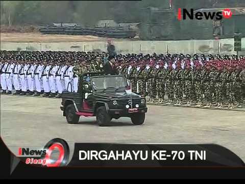 Inilah Kemeriahan HUT TNI Ke-70 - iNews Siang 05/10