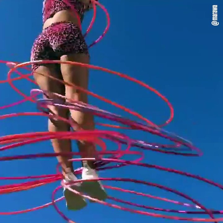 This girl won the Hula Hoop Guinness World record 12 times! She's so impressive by Marawa the AmazingIG:  For more, follow us on Instagram: