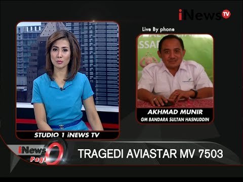 Live By Phone: Akhmad Munir (GM Bandara Sultan Hasanuddin) - iNews Pagi 06/10
