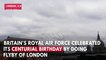 Britain’s Royal Air Force Celebrate 100 Years With Flyby over London