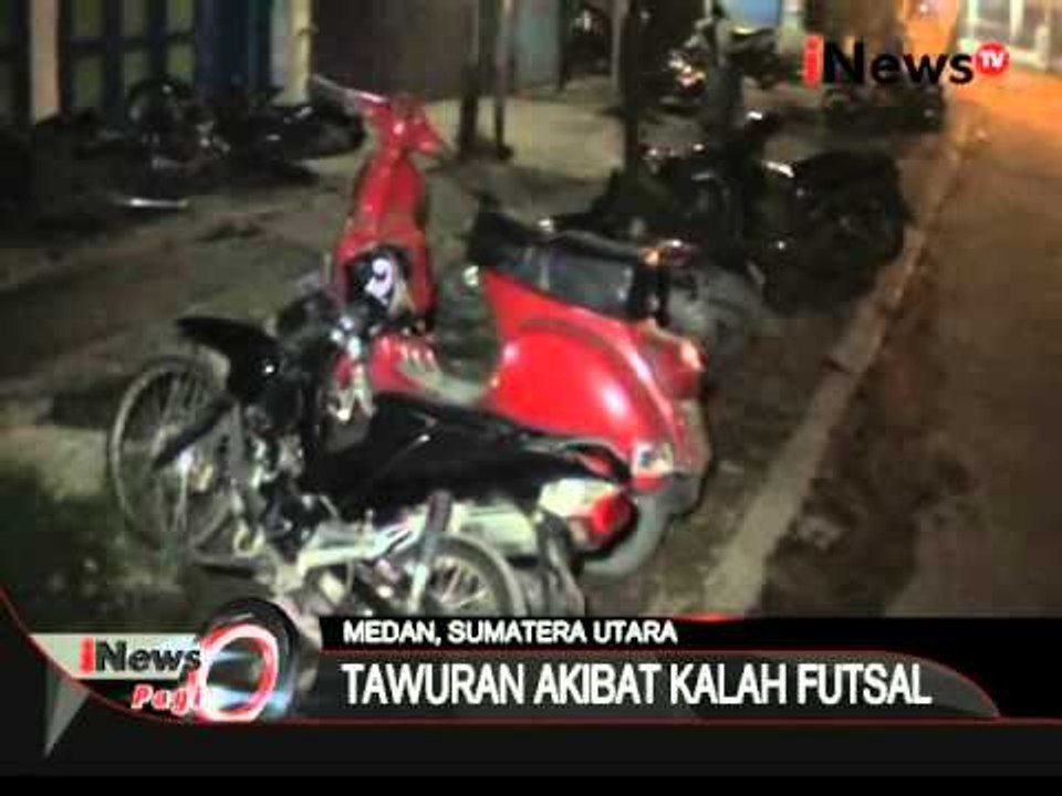 Kalah Main Futsal, 2 Kelompok Mahasiswa Tawuran Di Medan - iNews Pagi 0810