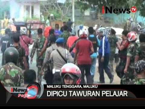 Tawuran Warga Di Maluku Dipicu Dari Tawuran Pelajar, 1 Orang Pelajar Tewas - iNews Pagi 26/11