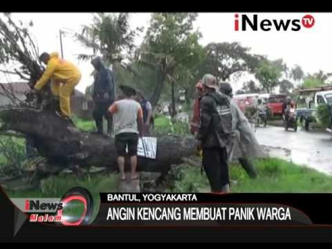 Hujan Deras Dan Angin Kencang Membuat Rumah Ambruk Di Bantul, Yogyakarta - iNews Malam 26/11
